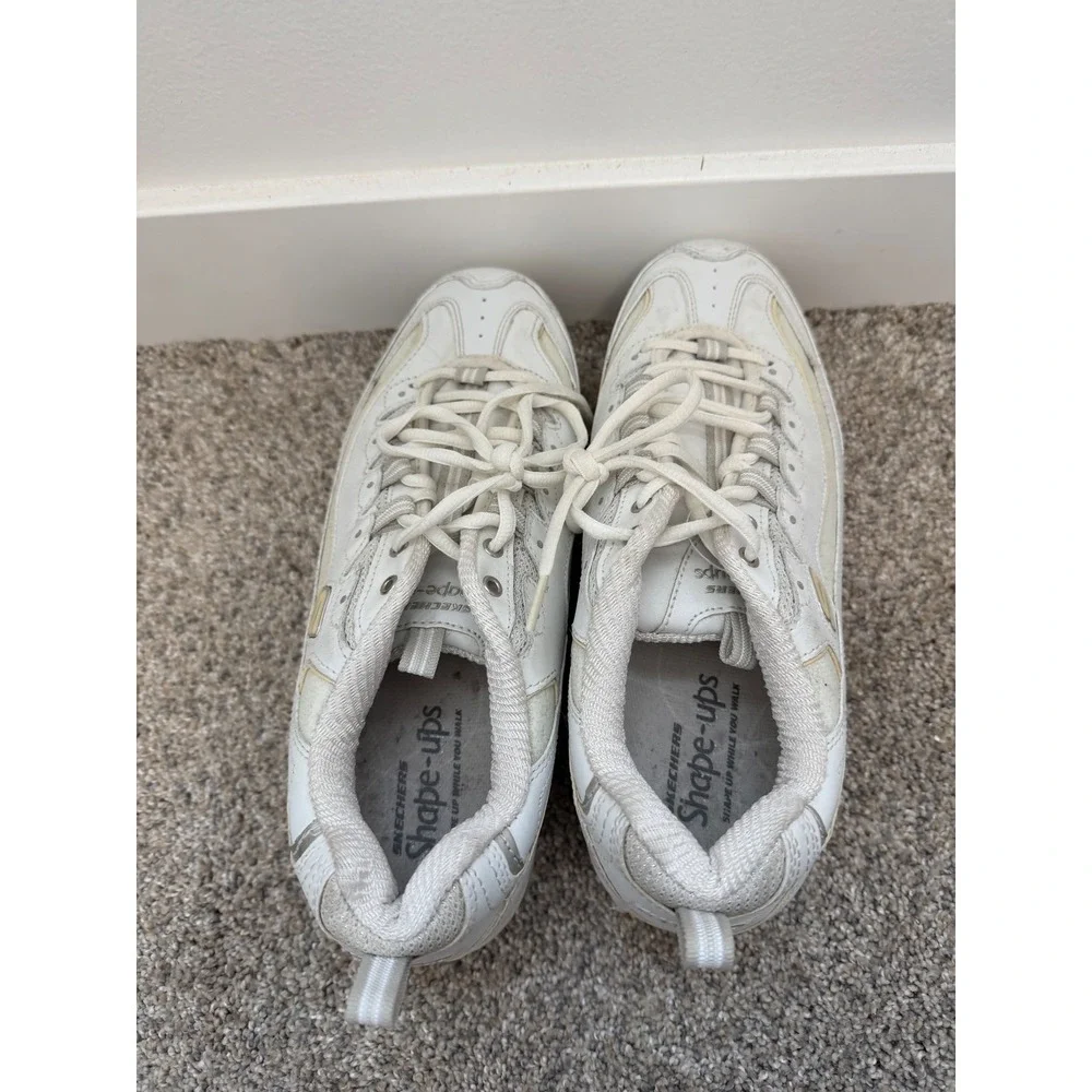 Vintage Y2K Skechers Shape-Ups Sneakers – White - size 10 - Picture 3 of 6
